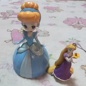 신데렐라와 라푼젤 피규어 세트