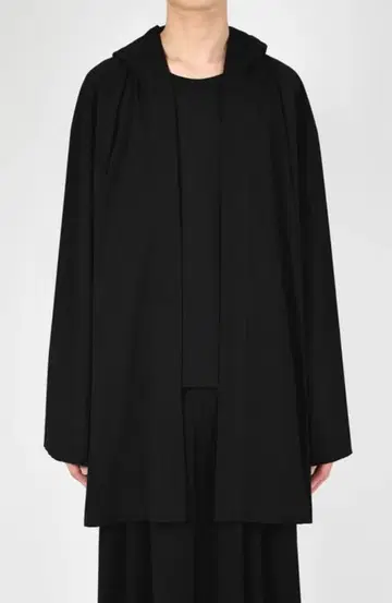 새상품급 라드 뮤지션 롱 코트 가디건 44 사이즈 블랙