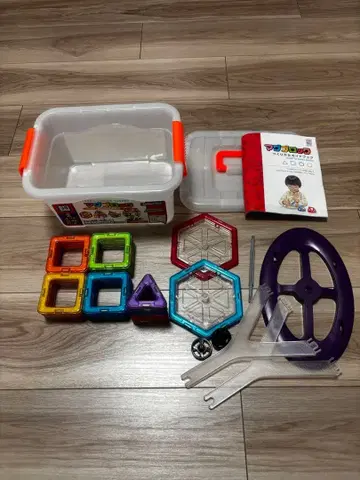 마그블록 38피스 관람차 세트