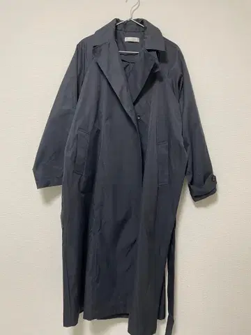 트렌치코트 네이비 컬러