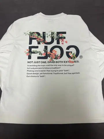 RUFFLOG 긴팔 M 사이즈