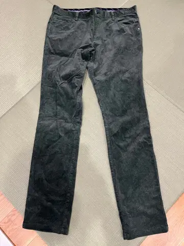 캘러웨이 다크 그린 코듀로이 팬츠