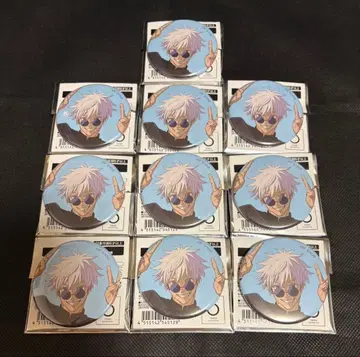 주술회전 애니메이션전 회옥옥절 캔뱃지 고죠 사토루 10개