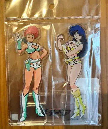 더티 페어 케이 유리 아크릴 스탠드