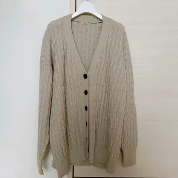 IENA 이에나 케이블 니트 가디건