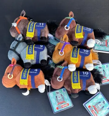 서러브레드 컬렉션 리틀 마스코트 볼체인 전 6종 세트