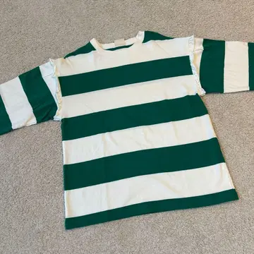 새상품급 mici 프릴 티셔츠 미치 rose bud