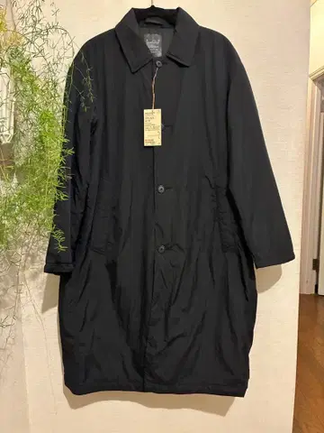 무인양품 워셔블 충전솜 스텐카라 코트 L 사이즈 정가 9990엔