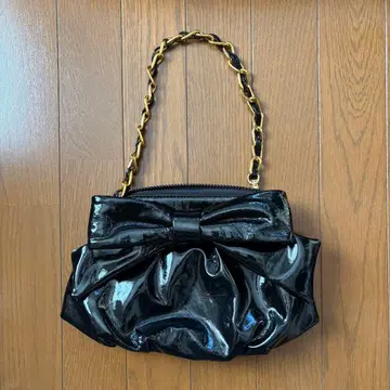 사만다 타바사 핸드백 클러치백 블랙 검정