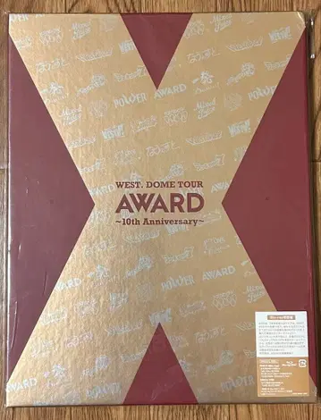 WEST DOME TOUR AWARD 10th Blu-ray 초회반