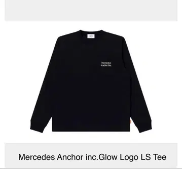 Mercedes Anchor inc. 블랙 긴팔 T셔츠 S 사이즈