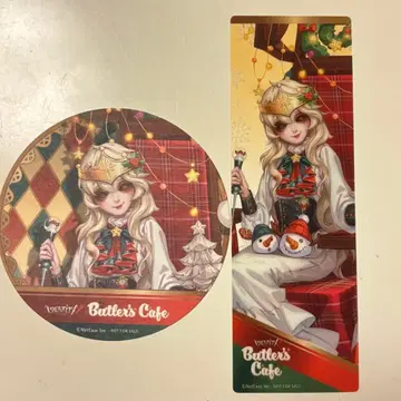 제5인격 스이파라 콜라보 갈라테아 조각사 코스터 책갈피 세트