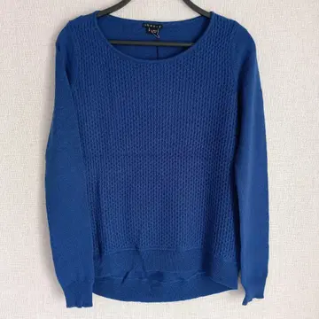 Theory 캐시미어 100% 니트 블루