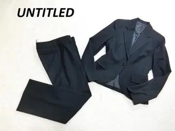 새상품급 언타이틀 스트레치 1버튼 팬츠 셋업 수트 블랙 2