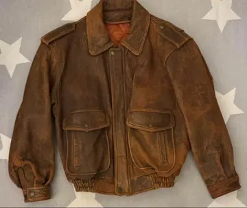 가죽 자켓 빈티지 천연 가죽 착용 사진 있음