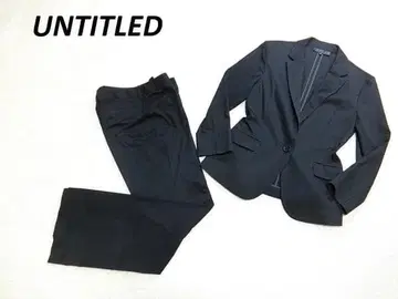 새상품급 언타이틀 워셔블 1버튼 저지 팬츠 셋업 3/2