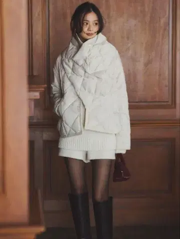 [ TAION x anuans ] 스톨 세트 미들 다운