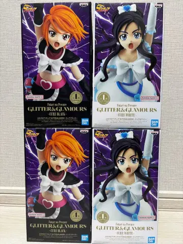 빛의 전사 프리큐어 피규어 큐어 블랙 큐어 화이트