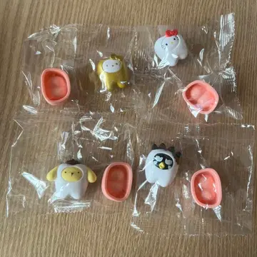 [레어 있음] 산리오 캐릭터즈 치아 키티 폼폼푸딩 바츠마루