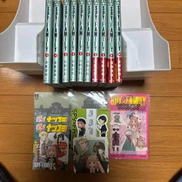 덤 포함 SPY x FAMILY 1-10권 세트 전권 세트