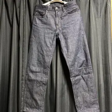 UNIQLO U 셀비지 레귤러 핏 청바지