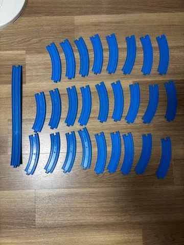 프라레일 레일 직선 곡선 분기 건널목 세트 약 70개