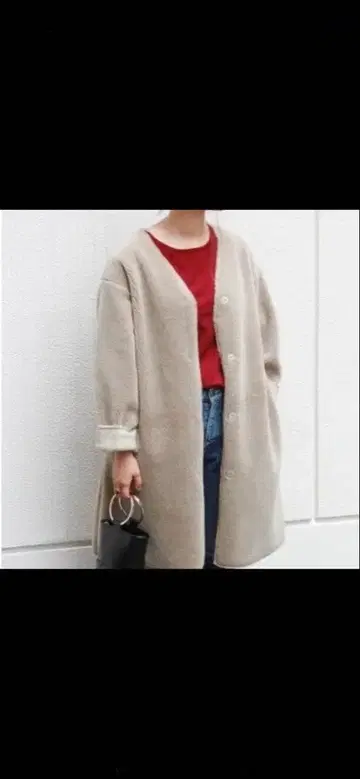 저널 스탠다드 relume 보아 코트