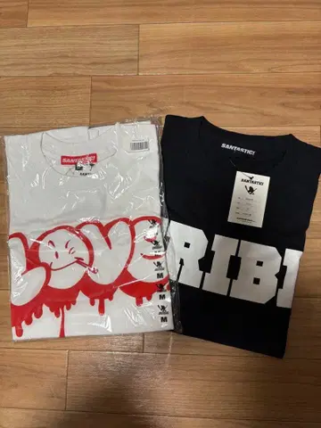 산타스틱 T셔츠 2장 세트