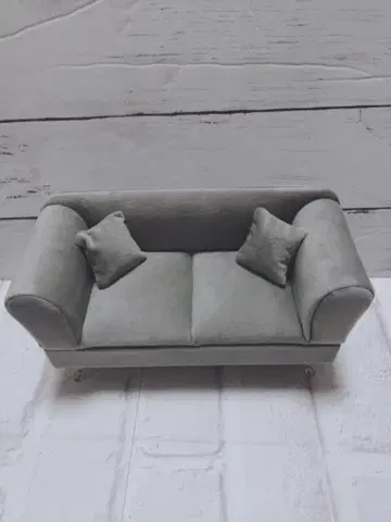 미니어처 소파 인형용 소파 스퀘어 소파 주얼리 BOX