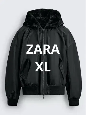 리버서블 인조 모피 봄버 자켓