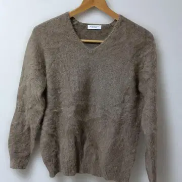 BEAUTY&YOUTH V넥 스웨터 베이지