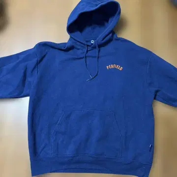 Penfield 네이비 후드 부착 후드티