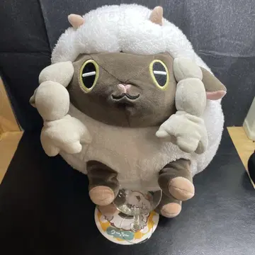 택 포함 촉촉 만마루쨩 쿠션 울 봉제 인형