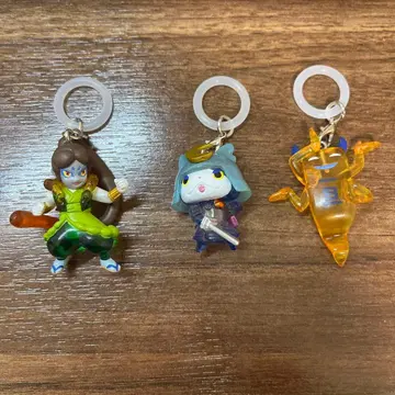 요괴워치 메지루시 액세서리 클리어 마스코트 키링