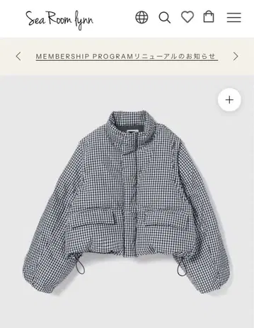 SEAROOMLYNN 멀티 숏 다운 자켓