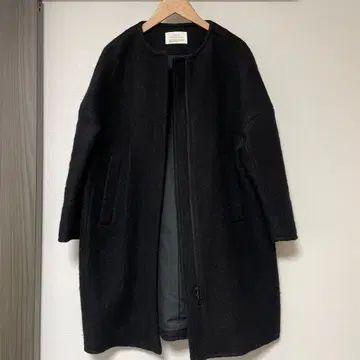 LADY LUCK LUCA 블랙 롱 코트