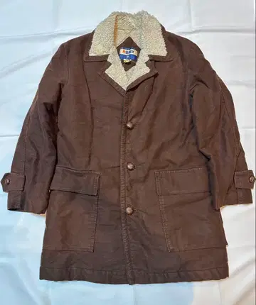 B.M.Y 런치 코트 70년대 일본제