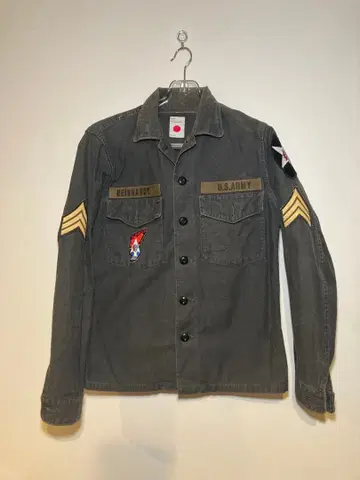 마르카 밀리터리 자켓 그레이 존 레논