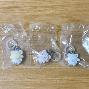 산리오 메지루시 액세서리 ~후와후와 스노우~ 3개 세트