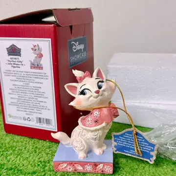 Enesco 디즈니 마리 캣 크리스마스 피규어 입상