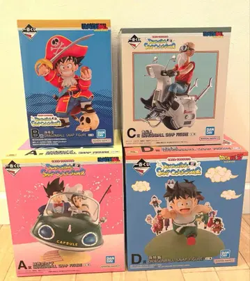 제일복권 드래곤볼 SNAP COLLECTION2 A~D상 4체