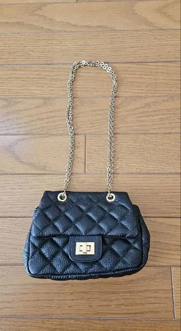 DouDou 가죽 체인 숄더백 미니백