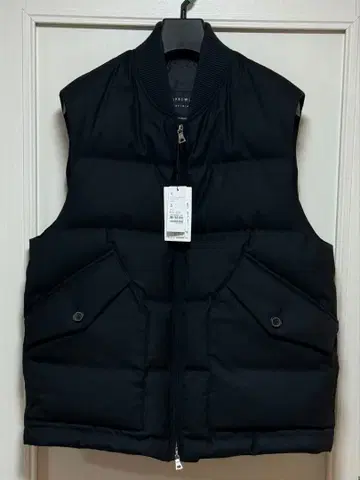 TOMORROWLAND 울 실크 트윌 다운 베스트