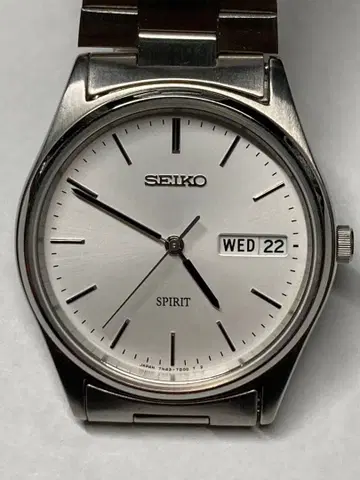 [ 새상품급 ] [ 작동품 ] SEIKO SPIRIT 배터리 교체 완료