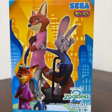SEGA 주토피아 피규어 닉 와일드 & 주디 홉스