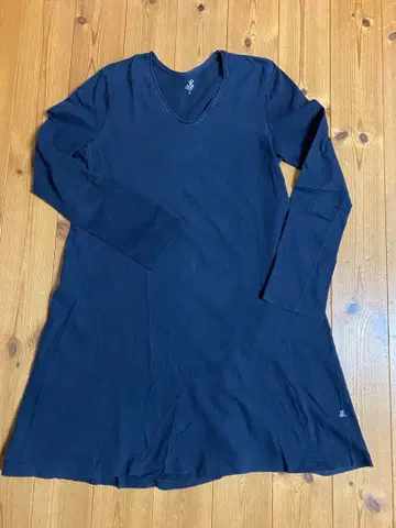 45rpm 튜닉 네이비 면100% 얇은 소재 사이즈 2