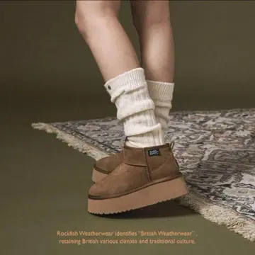 rockfish weatherwear 어그 부츠 체스넛