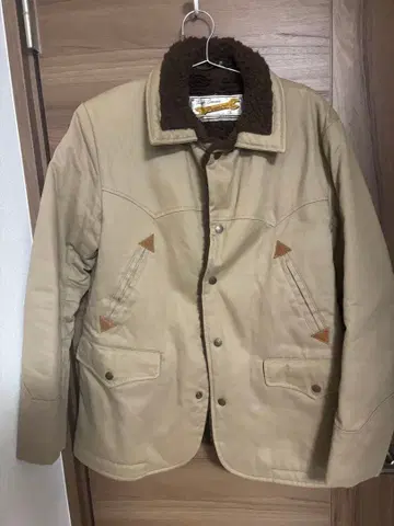 Schott Bros. 베이지 보아 자켓