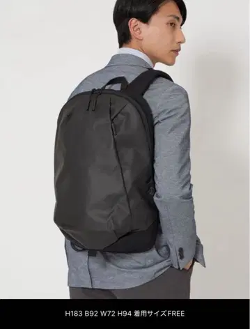 [12/21까지] wexley 스템 백팩 블랙 코듀라