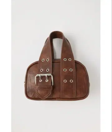 MOUSSY BUCKLE HANDLE MINI 보스턴 백